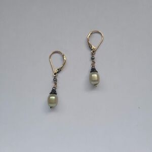 Fresh Water Baroque Pearl Drop Earrings